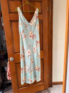 NWT a new day Mint Green Floral Maxi Dress